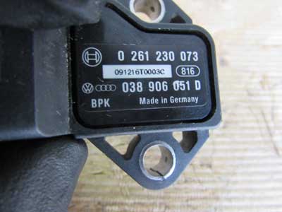 Audi TT Mk2 8J OEM MAP Sensor Mass Air Pressure Thrust Boost 038906051D4